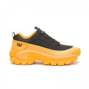 Men's CatFootweat Intruder Waterproof Galosh - Casual Shoes Yellow / Black | 2685-WEBDL