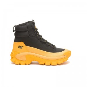 Men's CatFootweat Trespass Waterproof Galosh - Trespass Casual Shoes Yellow / Black | 7953-PAXZR