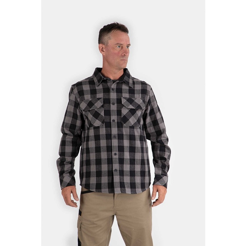 Men's CatFootweat Buffalo Check Clothing Red | 9682-VTUCS