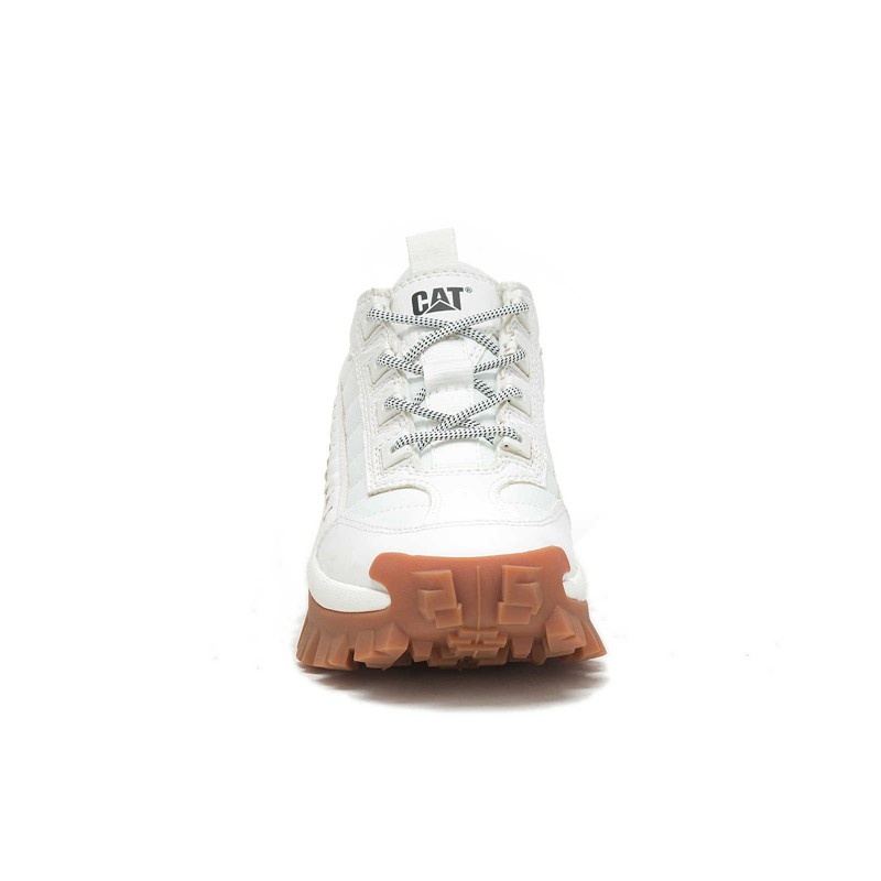 Men's CatFootweat Eco Intruder Casual Shoes White | 9613-LATMK