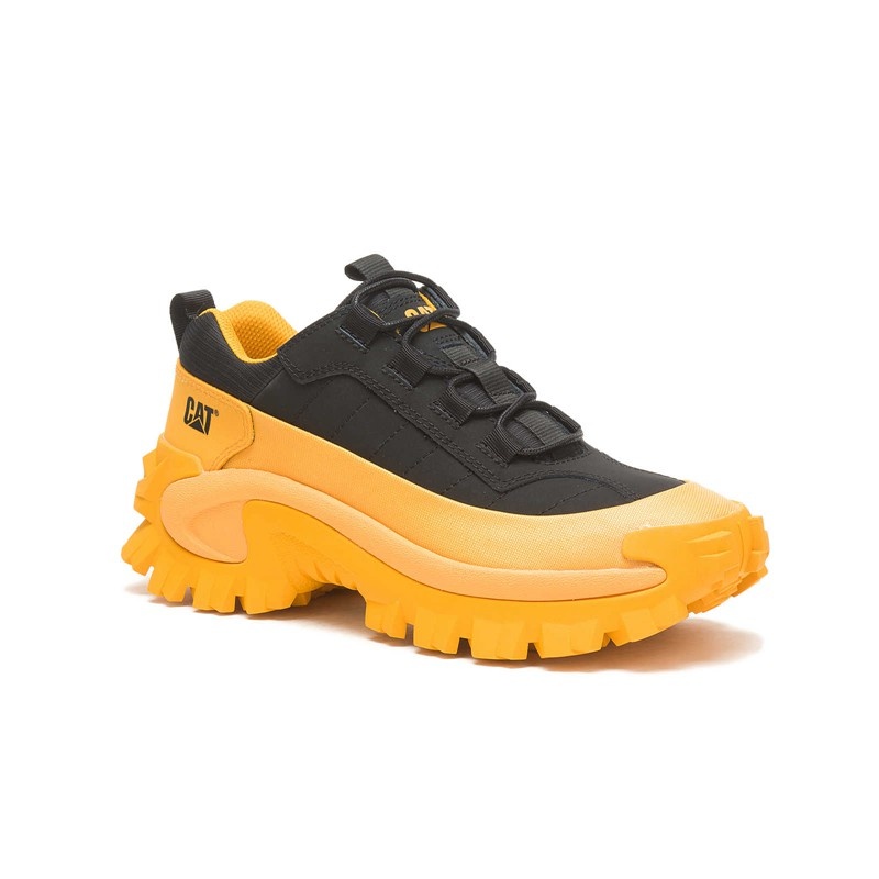 Men's CatFootweat Intruder Waterproof Galosh - Casual Shoes Yellow / Black | 2685-WEBDL