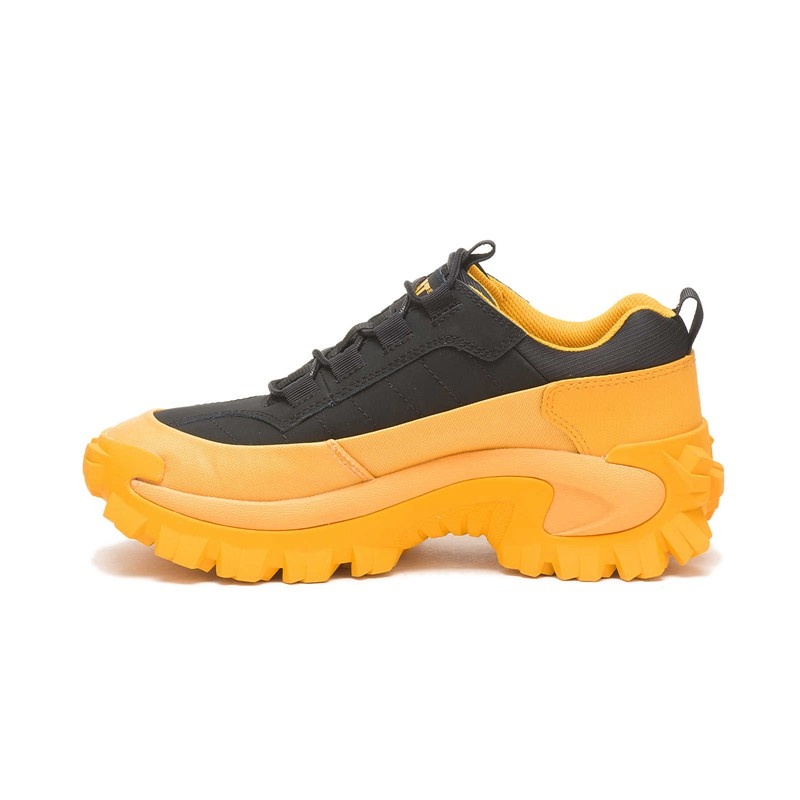 Men's CatFootweat Intruder Waterproof Galosh - Casual Shoes Yellow / Black | 2685-WEBDL