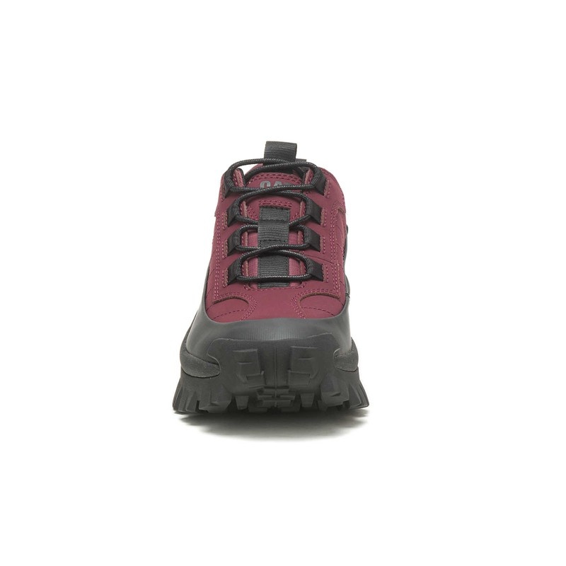 Men's CatFootweat Intruder Waterproof Galosh - Casual Shoes Black / Burgundy | 0179-ABPEX