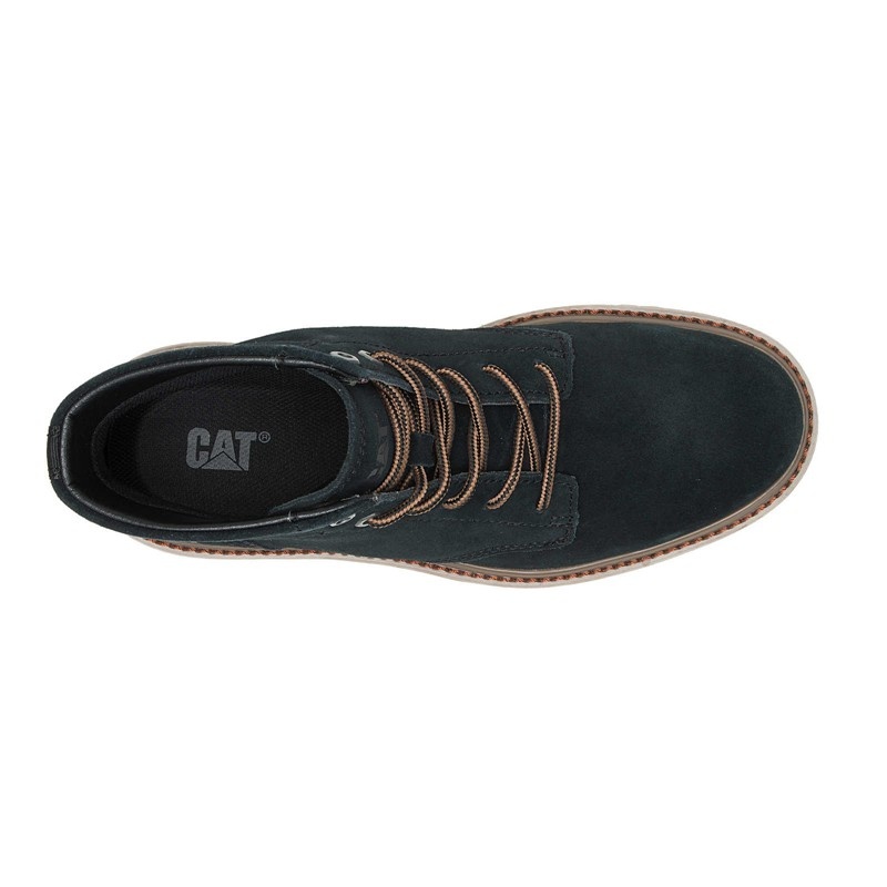 Men's CatFootweat Narrate Casual Shoes Black | 1876-FYOQC