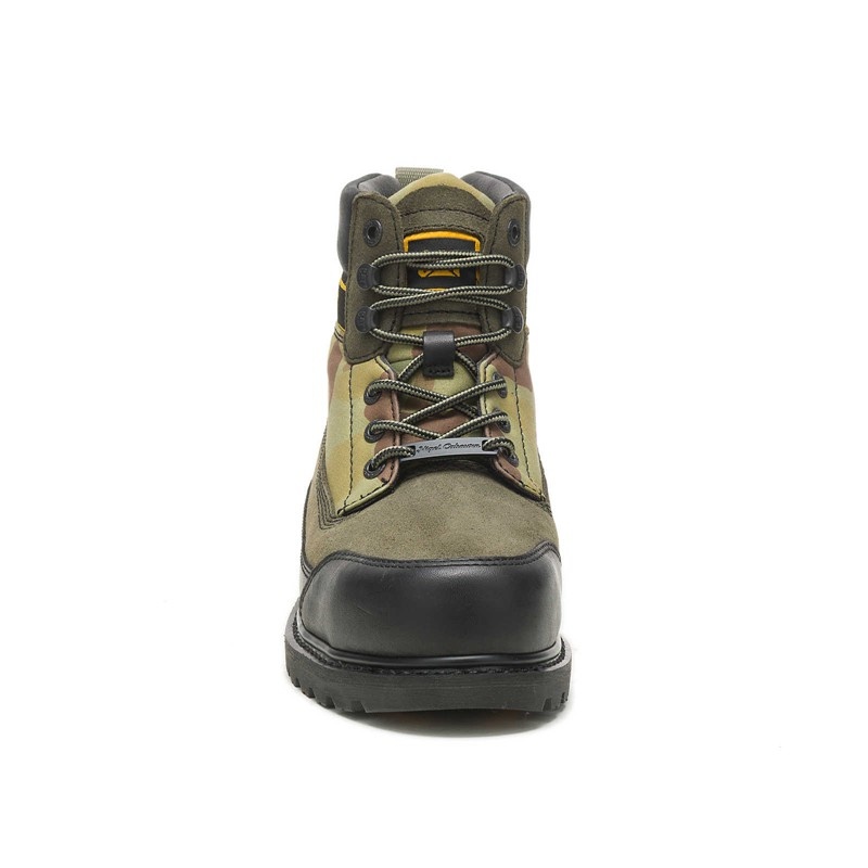 Men's CatFootweat X Nigel Cabourn Utah - Unisex Styles Casual Shoes Black | 7210-VZMJX