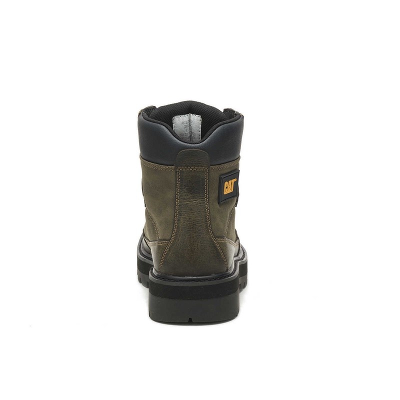 Women's CatFootweat Conquer 2.0 - Unisex Styles Boots Dark Olive | 8249-NEDFV