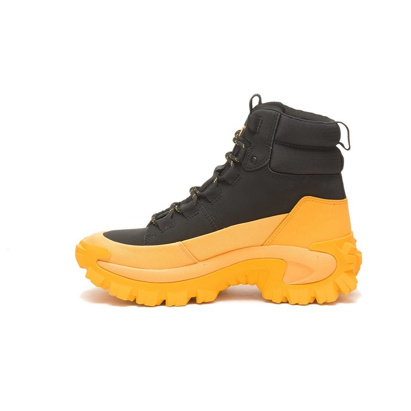 Women's CatFootweat Trespass Waterproof Galosh - Trespass Boots Yellow / Black | 0584-QOKDZ